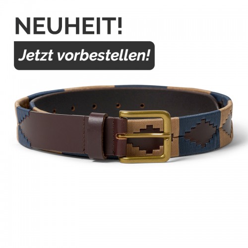 Waidmanns Unisex Polog�rtel Monty Blau Beige