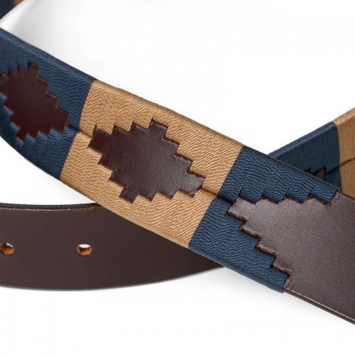 Waidmanns Unisex Polog�rtel Monty Blau Beige