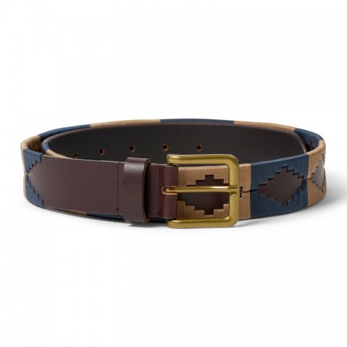 Waidmanns Unisex Polog�rtel Monty Blau Beige 120