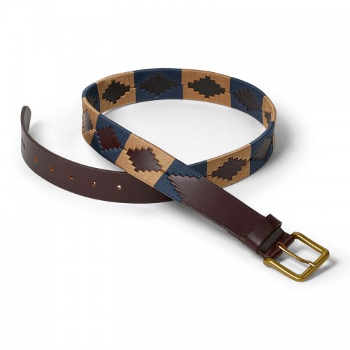 Waidmanns Unisex Polog�rtel Monty Blau Beige 120