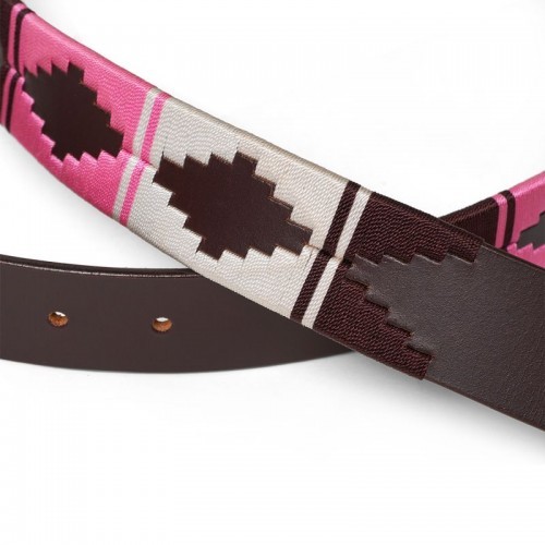 Waidmanns Unisex Polog�rtel Marley Pink Wei�