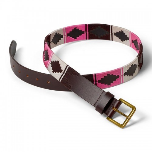 Waidmanns Unisex Polog�rtel Marley Pink Wei�