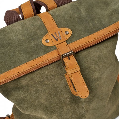 Waidmanns Leder Rucksack Chester Olive