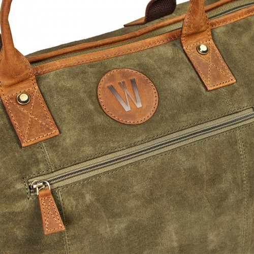 Waidmanns Weekender/ Reisetasche Medi Boris Dk. Olive/Brown