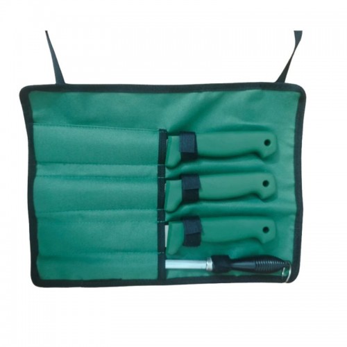 Tendy Messer Schlachtset 3-tlg.Gr�n