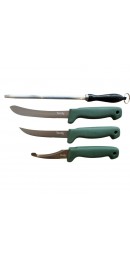 Tendy Messer Schlachtset 3-tlg.Gr�n