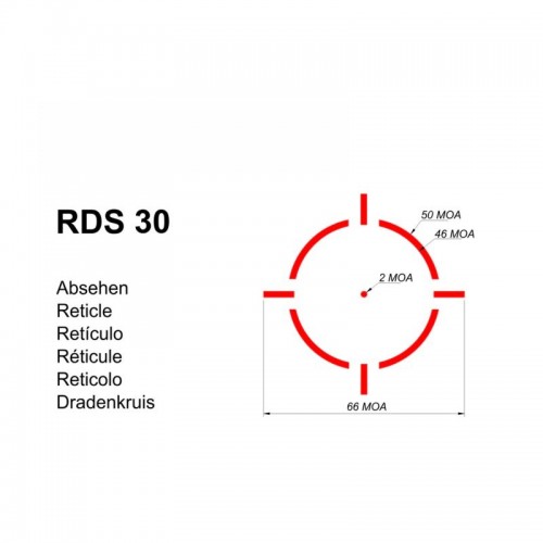 Heimdall Rotpunktvisier RDS30
