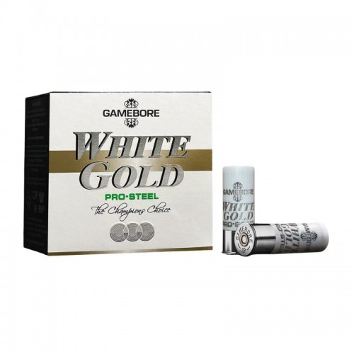 Gamebore Schrotpatronen White Gold Pro Steel Kal. 12/70