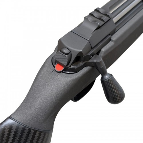 FBT Carbonschaft f�r Steel Action HM UNIC Super Ergo Standard Barrel Schaftl�nge Standard = 36,5 cm Matt/Black (Carbon) Rechtsh�nder