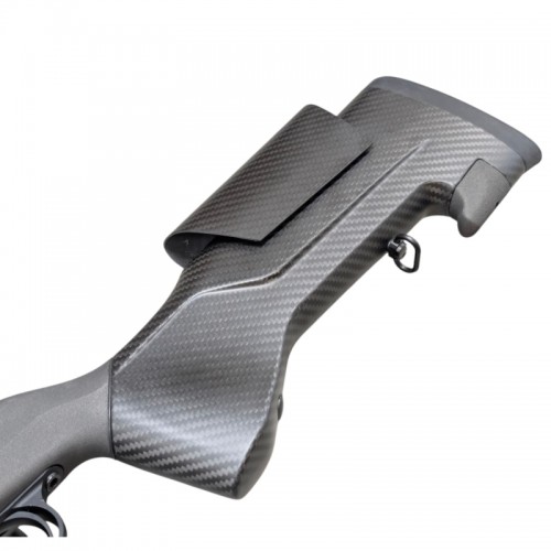 FBT Carbonschaft f�r Steel Action HS UNIC Super Ergo Standard Barrel Schaftl�nge Standard = 36,5 cm Matt/Black (Carbon) Rechtsh�nder