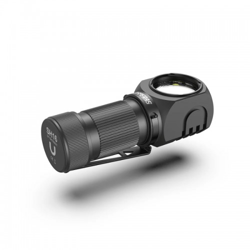 SPERAS SH16 Professional Stirnlampe mit abgewinkeltem Kopf | 1650 lm, 355 m Leuchtweite