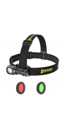 SPERAS SH16 Professional Stirnlampe mit abgewinkeltem...