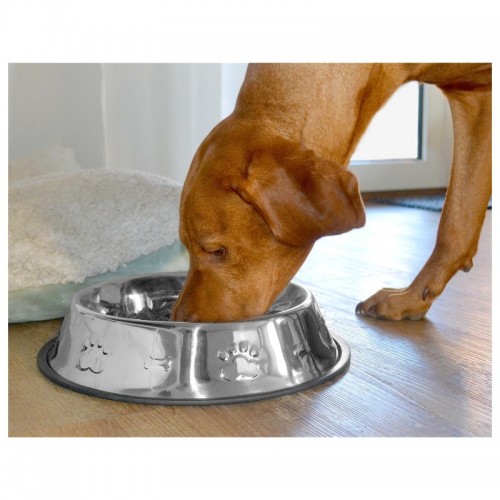 Farm-Land Hundenapf Edelstahl Antirutsch Comfort 0,49 Liter /  15 cm