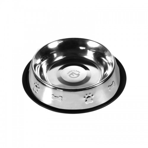 Farm-Land Hundenapf Edelstahl Antirutsch Comfort 0,95 Liter /  20 cm