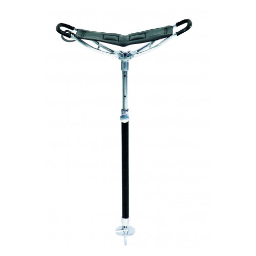 Sitzstock Luxus Silber