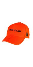 Farm-Land Base-Cap orange mit Stickerei / Einheitsgröße
