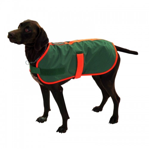 Farm-Land Hundemantel mit signalorangem Einfa� L