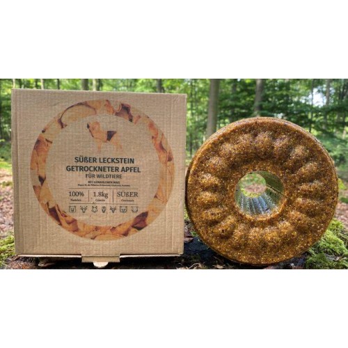 Wildlutscher Leckstein süßer Apfel (getrockneter Apfel)...