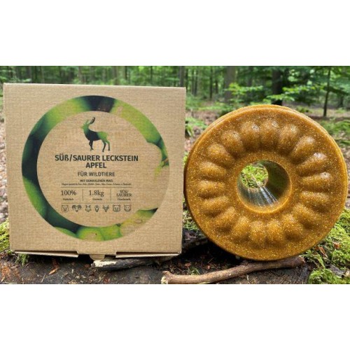 Wildlutscher Leckstein süß-sauer, grüner Apfel mit...