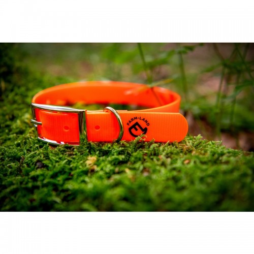 Farm-Land Hunde Halsung Basic signalgelb 35