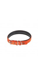 Farm-Land Hunde Halsung Comfort signalorange 60