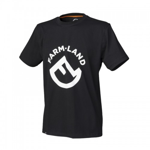 Farm-Land Herren T-Shirt Schwarz