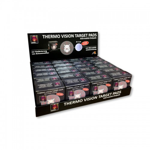AMR Thermo Vision Target Pads - Wärmebild Zielpads Display 24x10Stk.