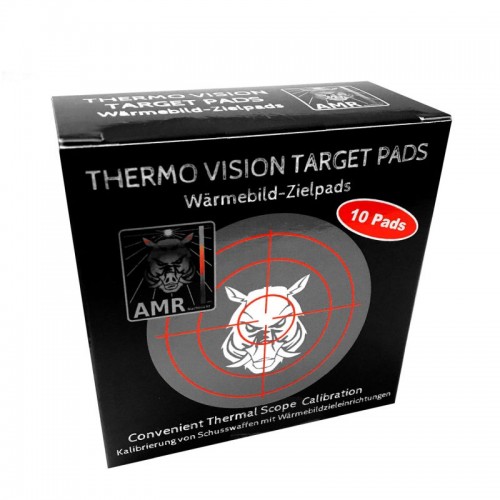 AMR Thermo Vision Target Pads - Wärmebild Zielpads Display 24x10Stk.