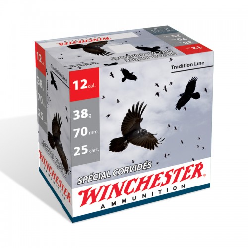 Winchester Schrot Munition Special Crow, 12-70