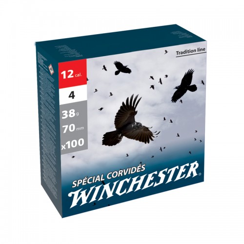 Winchester Schrot Munition Special Crow,12-70,38g,16mm,P6 1000 Stk.