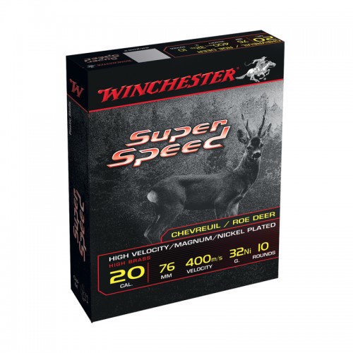 Winchester Schrot Munition Super Speed, 20-76 ,32g,16mm,P2Ni 1000 Stk.